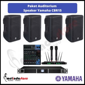 Paket Auditorium Speaker Pasif Yamaha CBR 15 | 4 Speaker
